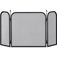 Safety barrier 53 × 97 cm black - Fireplace screen