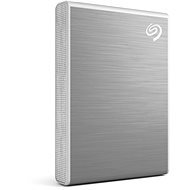 Seagate One Touch Portable SSD 500GB, Silver - External Hard Drive