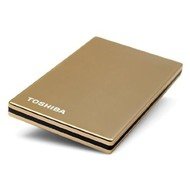 Toshiba StorE Steel 2.5" 250GB gold - External Hard Drive