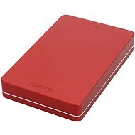 Toshiba CANVIO ALU 2.5 &quot;2000 GB red - External Hard Drive
