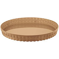 Fratelli Guzzini Round Tray Tiffany Terracotta, Diameter 35.6cm - Tray