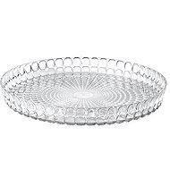 Fratelli Guzzini Round Tray Tiffany Transparent White - Tray