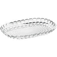 Fratelli Guzzini Tray M Tiffany Clear, Transparent White - Tray