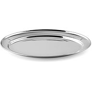 Weis Karl Oval Serving Platter, Stainless Steel, 30cm - Tray