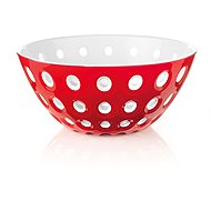Fratelli Guzzini Bowl 25cm LE MURRINE, Red, White - Small Bowl