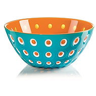 Fratelli Guzzini Bowl 25cm LE MURRINE, Blue, Orange - Small Bowl