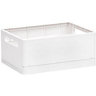 FORMA Folding storage box Joe 41, L, white - Storage Box