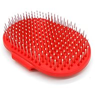 Verk 19340 Hand comb, red - Dog Brush