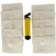 KIK Vakuový pytel sada, 10 ks + pumpa - Vacuum Bag