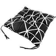 APT Chair seat cushion 40 × 40 cm black and white - Chair Cushion