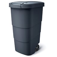 PROSPERPLAST Wheeler wheeled bin, anthracite 110 l - Bin