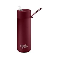 Frank Green Ceramic Merlot Straw Lid 595ml - Thermal Mug