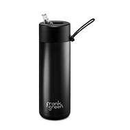 Frank Green Ceramic Black Straw Lid 595ml - Thermal Mug