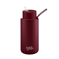Frank Green Ceramic Merlot Straw Lid 1000ml - Thermal Mug