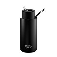Frank Green Ceramic Black Straw Lid 1000ml - Thermal Mug