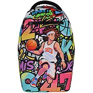 FUTUREDEAL RUKKY ART basket, 20L - School Backpack