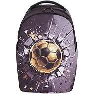 FUTUREDEAL RUKKY ART Golden Ball, 18L - School Backpack