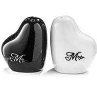 Master Salt and pepper shaker Mr. and Mrs. - Spice Container Set