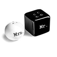 Master Salt and pepper shaker Mr. & Mrs. - Spice Container Set