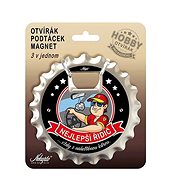 Nekupto Gift Coaster / Opener Hobby Best Driver - Opener