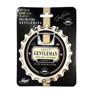Nekupto Gift Coaster / Opener Genuine Gentleman - Opener