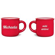 Nekupto Name mini mugs NJH 053 Michaela - Set of Cups
