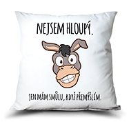 Ahome Polštář Nejsem hloupý - Pillow