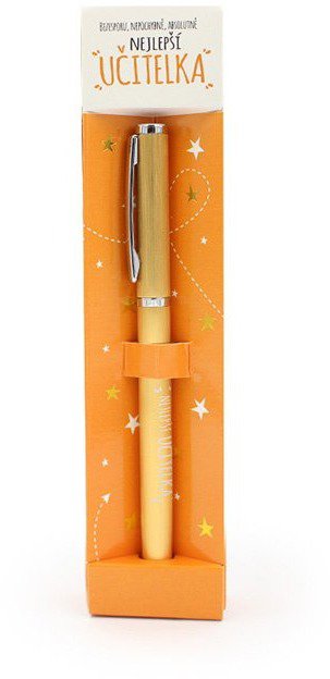 Nekupto Gift pen with dedication - Best teacher - Pen