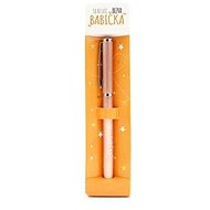 Nekupto Gift pen with dedication - Bezva babička - Pen
