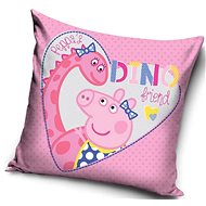 Javoli Pillowcase Piglet Pepina Dino 40 × 40 cm pink - Pillowcase