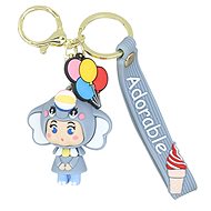 eCa BRL84 Keychain - elephant blue - Keychain