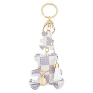 eCa BRL123 Key chain - light checkered bear - Keychain
