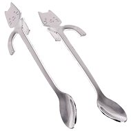 Master Coffee spoon with cat - 2 pcs - Spoon