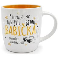 Nekupto Gift mug with dedication - Bezva grandma - Mug
