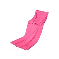 Verk Fleece blanket with sleeves Snuggie pink 190×140cm - Blanket