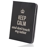Forever Fashion Keep Calm Universal 9-10“ Black - Tablet Case
