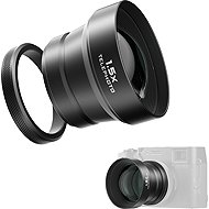 FREEWELL Fuji X100VI/X100V 1.5x Telephoto Lens Black - Clip-On
