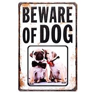 KPH Metal photo frame DOG 10 × 10 white - Photo Frame