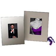KPH Metal wedding photo frame 10 × 15 DE LUX E grey - Photo Frame