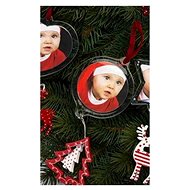 KPH Christmas ornament frame ring with tree 6,3cm - Photo Frame