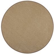 Vopi Kusový koberec Eton béžový 70 kruh 57 × 57 cm - Koberec