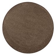 Vopi Kusový koberec Eton hnedý 97 kruh 67 × 67 cm - Koberec
