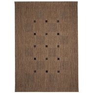 Devos Kusový koberec FLOORLUX Coffee/Black 20079, 60 × 110 cm - Koberec
