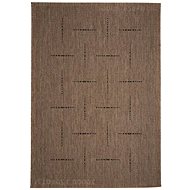 Devos Kusový koberec FLOORLUX Coffee/Black 20008, 60 × 110 cm - Koberec