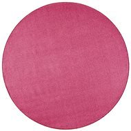 Hanse Home Collection Kusový koberec Nasty 101147 Pink kruh 133 × 133 cm - Koberec