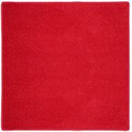 Betap Kusový koberec Eton červený 15 čtverec 180 × 180 cm - Koberec