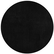 Hanse Home Collection Kusový koberec Fancy 103004 Schwarz – čierny kruh 200 × 200 cm - Koberec