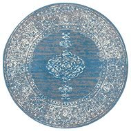 Hanse Home Collection Kusový koberec Gloria 105516 Sky Blue kruh 160 × 160 cm - Koberec