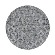 Ayyildiz Kusový koberec Pisa 4702 Grey kruh - Koberec