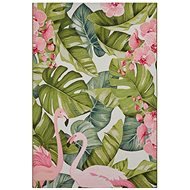 Hanse Home Collection Kusový koberec Flair 105614 Tropical Flamingo Multicolored, 80 × 165 cm - Koberec